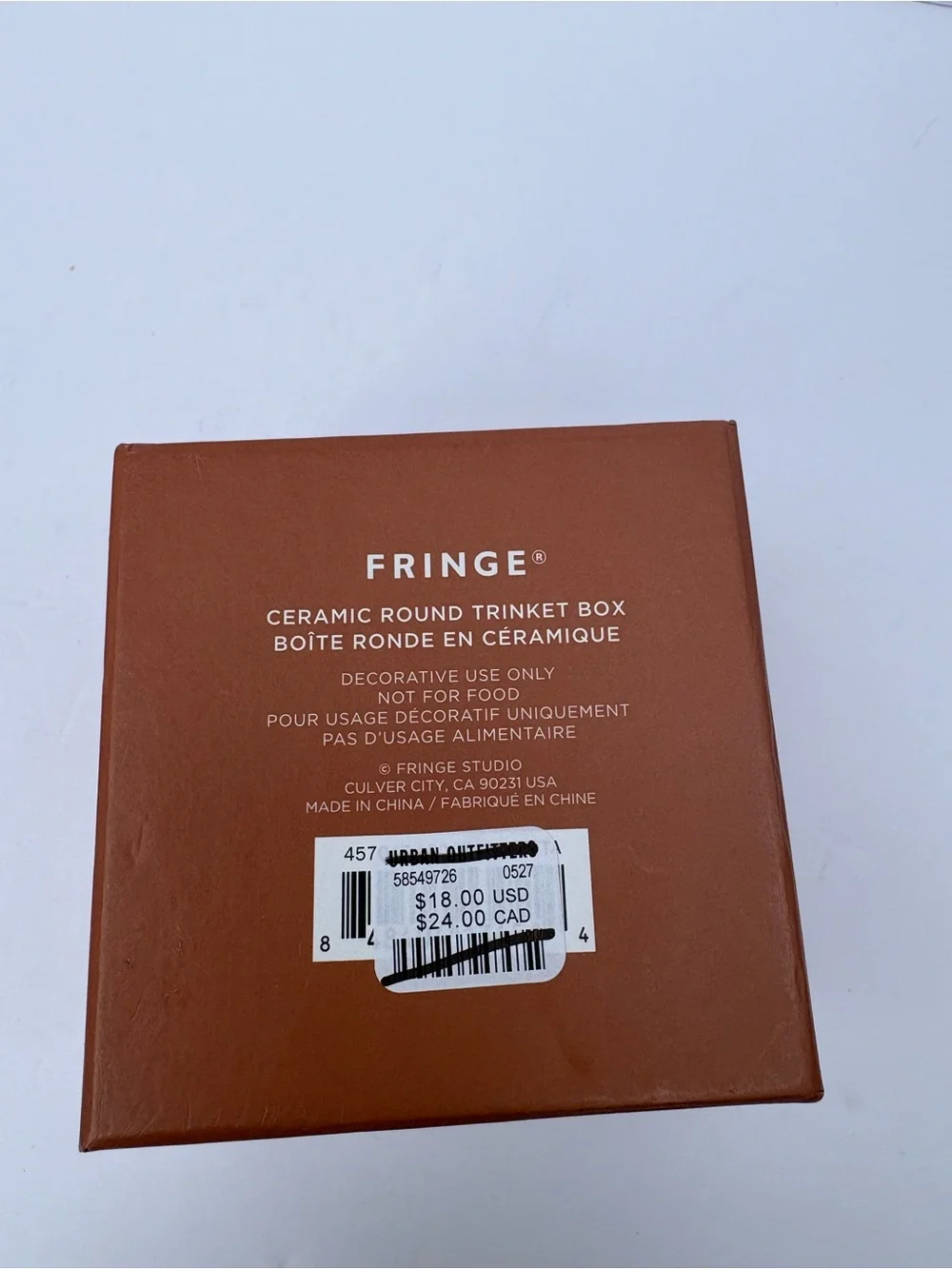 NWT Urban Outfitters ‘Leo’ Zodiac Trinket Box